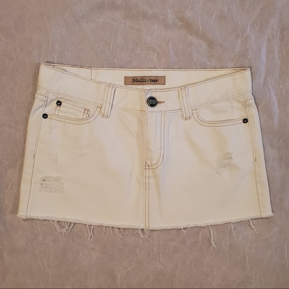 Hollister Denim Mini Skirt - Picture 1 of 2